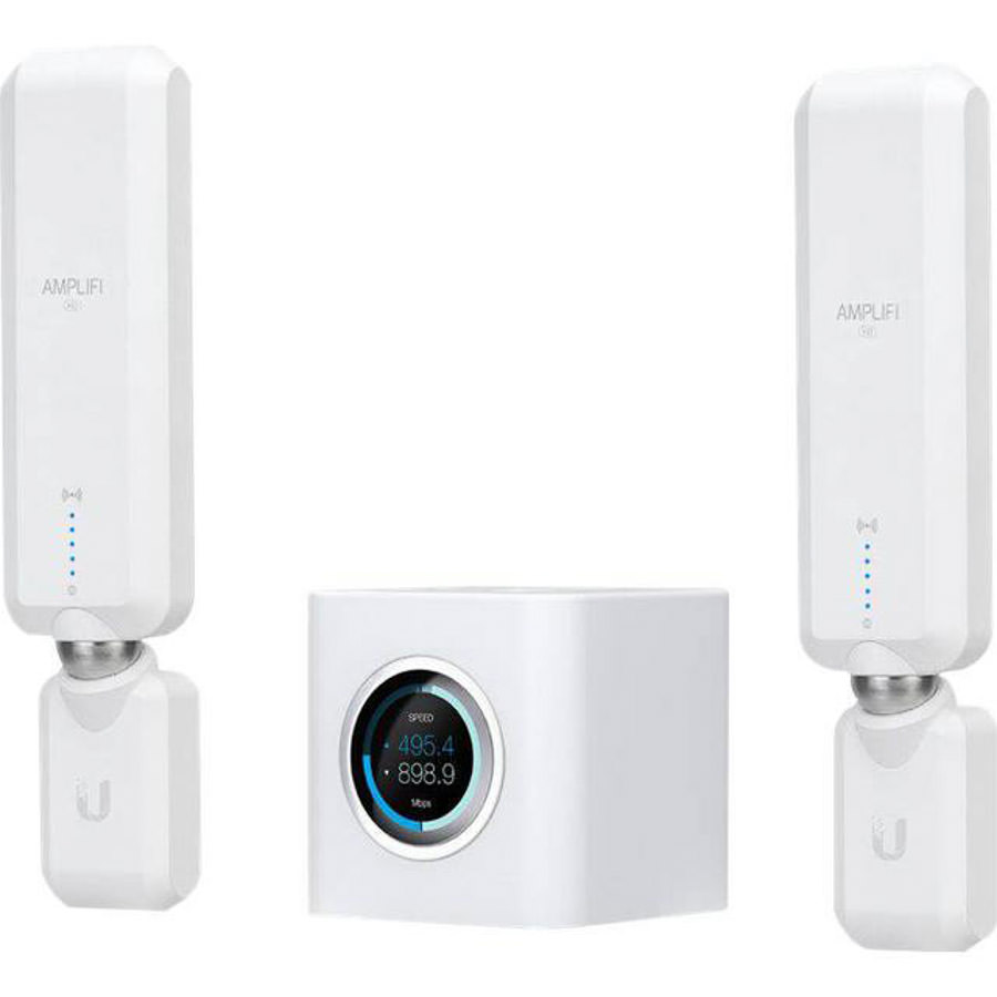 Ubiquiti router and Mesh WiFi units